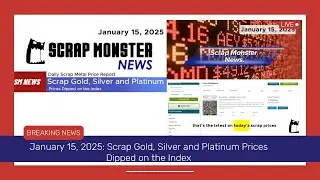 Daily Scrap Metal Price Report &ndash; January 15, 2025