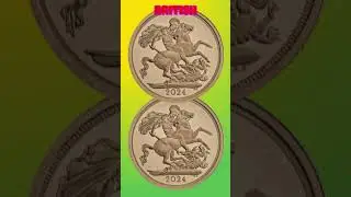British coin hunting -2024 Gold Sovereign #50 pence #50p #&pound;2 #gold #silver