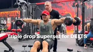 Triple drop Superset for DELTS