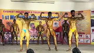 Mr. Tamilnadu Indian classic 1.2. select 60 Kg category 💪 Erode BULL FITNESS 💪 THIRUPPUR