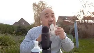 ASMR Plate Licking Sounds Whipped Cream 🎙 🍦 (NO TALKING)