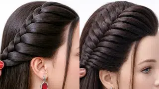 simple easy hairstyle - beautiful hairstyle for girls | different hairstyle | hair style girl