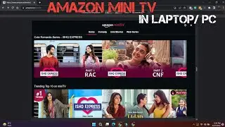 How to open Amazon Mini TV in Pc/laptop | Pc me mini TV kayse chalaye @Amazon miniTV