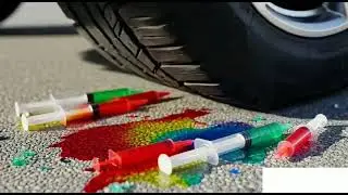 Car smashing things with tyre chalk, eggs ,etc.@mianmoiz34 