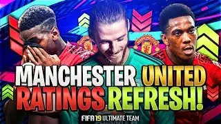 FIFA 19 | MANCHESTER UNITEDWINTER UPGRADES | RATINGS REFRESH | w/ DE GEA MARTIAL & POGBA | FUT 19