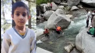 Today Search of minor boy Saqib in Sewa river 19 June 2023 #sad #news