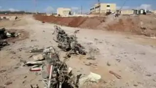 Raw: Aftermath of Deadly Syria Car Bomb
