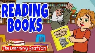 Reading Books ♫ Reading ♫ Kids Learning ♫ Kids Songs by The Learning Station