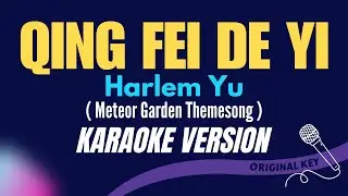QING FEI DE YI - Harlem Yu [from Meteor Garden] (KARAOKE VERSION)