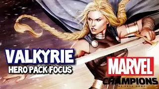 Marvel Champions LCG Valkyrie Hero Pack Focus
