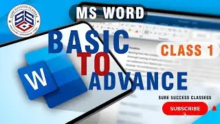LEARN BASIC TO ADVANCE MS WORD| BASIC TOOLS...........