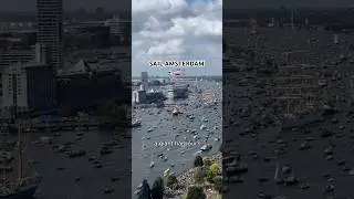 Ever seen a whole city turn into a giant harbor? 🚢 #sail #amazingfactlab #didyouknow
