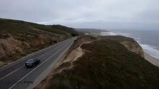 FPV From A Car - California 1 (South Half Moon Bay Area) Part 1
