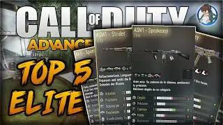 Advanced Warfare: TOP 5 ELITE SUB MACHINE GUNS! 