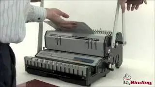 Akiles DuoMac 421 Binding Machine Demo - AKDUOMAC421
