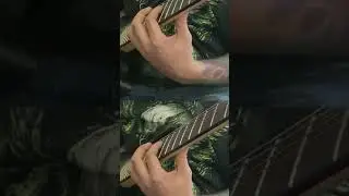 Meshuggah - Future Breed Machine first guitar solo cover