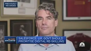 The UK's digital skills gap is widening, Salesforce President warns