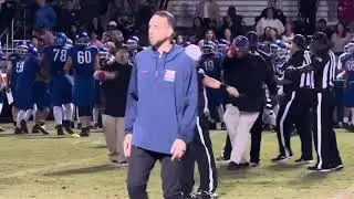 Western Christian player charges Maranatha after brawl breaks up & WC coach yells at MHS asst AD