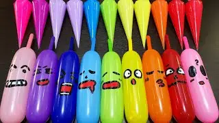 MAKING SLIME WITH PIPING BAG VS BALLOON ! SATISFYING VIDEOS #6931