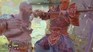 God of War Рагнарёк полководец Одина - как убить Фиске