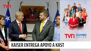 Johannes Kaiser entrega apoyo a Jos&eacute; Antonio Kast | 24 Horas