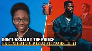 Multiple Charges Exposed: Defendant's Violent Assault on Police Officer Reveals Criminal Pattern