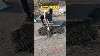 Road repair team work #nation#helpthemfoundation #help #viralvideos #youtubeshorts#explore#shorts