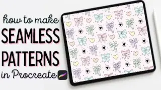How to Make Seamless Patterns in Procreate