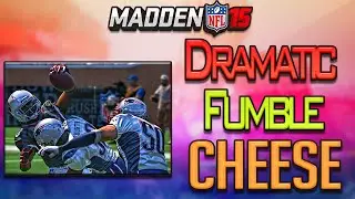 Madden 15 Ultimate Team - RIDICULOUS FUMBLE CHEESE! WOW! MUT 15 PS4