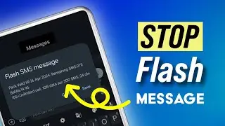 Flash Message Deactivation | Airtel, Jio, Vodafone