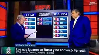 T&oacute;mas Boy Vs. Faitelson. #ESPN #FutbolPicante