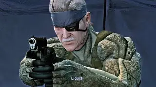 Metal Gear Solid 4: Guns of the Patriots 4K - Beauty and the Beast, Millennium Park, Liquid Ocelot