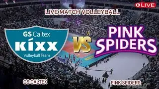 🔴Live Gs Caltex Vs Pink Spiders | Volleyball League Women |Live Score