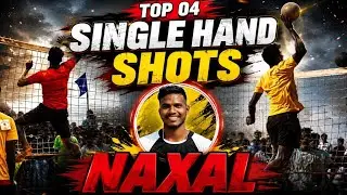 Top 04 Single Hand shots ll NAXAL ll Gumma vs Barakhama ll At Sorada VOLLEYBALL TOURNAMENT ll
