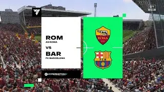 FC 26 Career Mode Episode 72: AS Roma vs FC Barcelona [Asian Elite Cup]