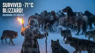 80-Year-Old Yakut Grandma Battles a Wolf Pack to Save 500 Horses in a &ndash;71&deg;C Blizzard