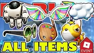 HOW TO GET ALL ITEMS - Roblox Imagination Event 2018 Fashion Famous, Turtle Island, Make A Cake
