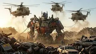 We Found a GIANT Optimus Prime Abandoned in a Junkyard 🤖 Full ASMR Restoration to Ultimate Power