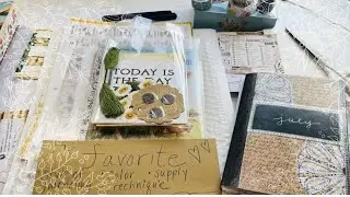 Journal Fun, Giveaway winner! #junkjournaljuly, New Printables, Mini Journal reveal @Cat Hand