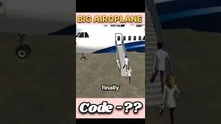 Flying Big Aeroplane in Indian Bike Driving 3D! Secret Cheat Code