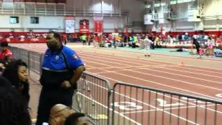 Patrick Thomas 200m semi finals, 1St place.