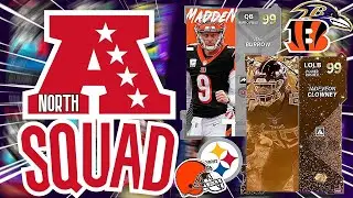 THE ALL AFC NORTH SQUAD BUILDER IN MADDEN 21 ULTIMATE TEAM!