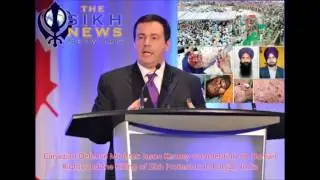 Canadian Defense Minister Jason Kenney openly criticizing the killing of Sikh Protestors in Punjab
