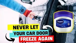 HOW TO Keep Car Doors From Freezing Shut (Do THIS Before It's Too Late)