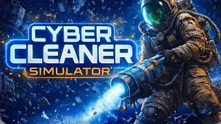 Cleaning Space Junk and Abandoned Ships | Cyber Cleaner Simulator