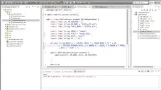 Android Saving image into SQLite Database from camera for SharePix app pt 1