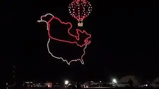 Balloon Fiesta Drone Show...*Amazing*