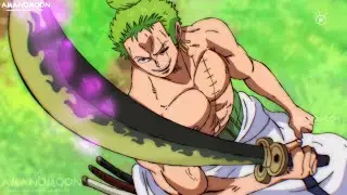 Zoro uses the sword of Enma for the first time .One piece episode 956 English (sub)