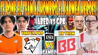 VIRTUS.PRO vs BB TEAM BO3[GAME 2]TIMADO, ABED, FLY VS GPK, KIRITYCH - FISSURE PLAYGROUND 2 - ESB