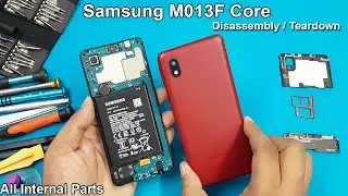 Samsung M013F Core Disassembly / Teardown || How to Remove Samsung Galaxy M01 Core Battery